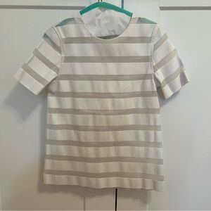 J Brand White Blouse